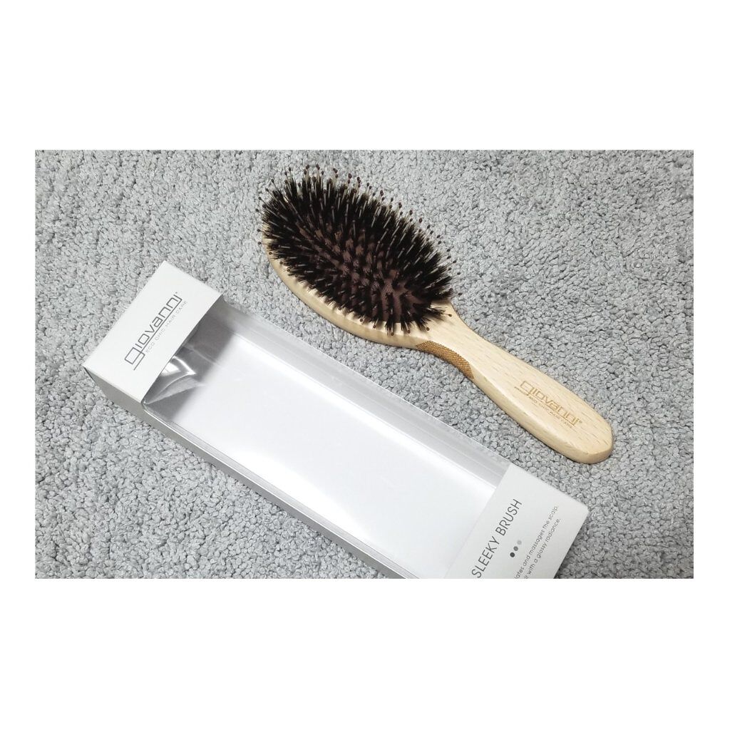 スリーキーブラシ/giovanni/ヘアブラシを使ったクチコミ(1枚目)