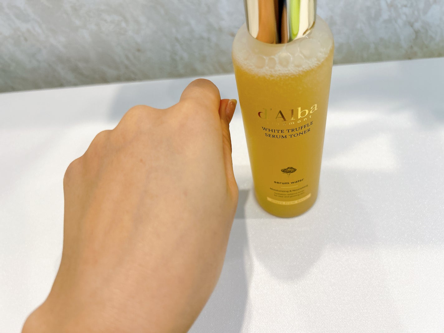 ビタトーニングセラムトナー/ダルバ/化粧水を使ったクチコミ(5枚目)