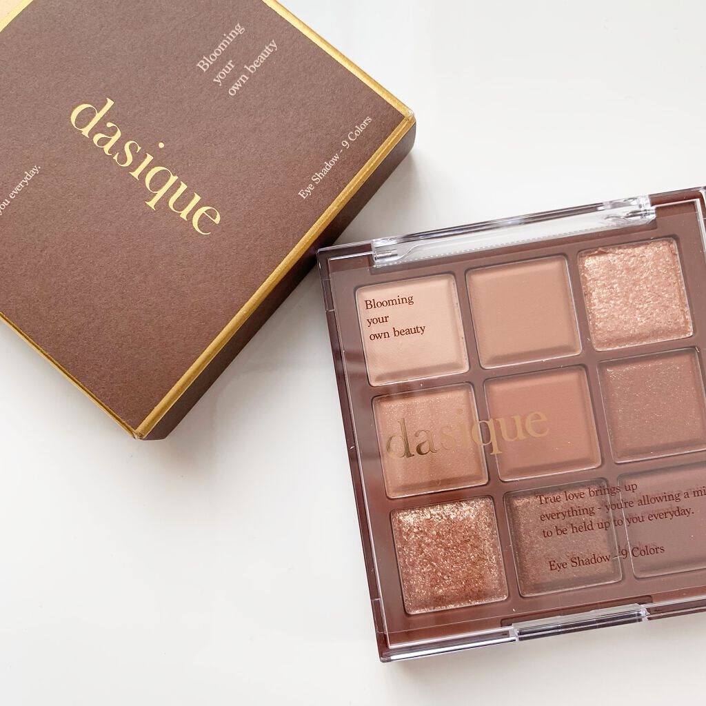シャドウパレット/dasique/アイシャドウパレットを使ったクチコミ(1枚目)