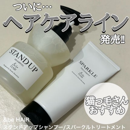 &be スタンドアップシャンプー/&be HAIR/市販シャンプーを使ったクチコミ(1枚目)