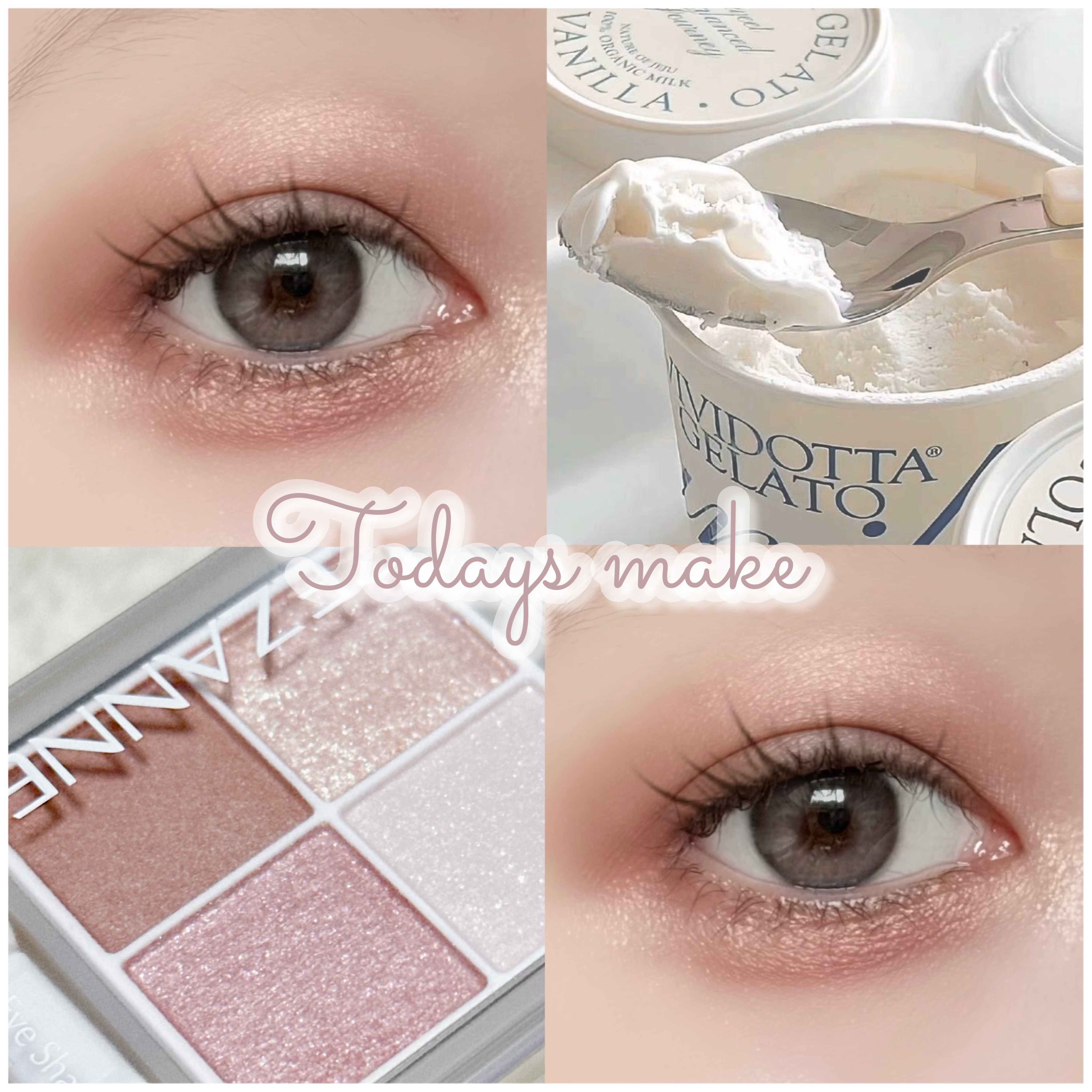 ジューシーピュアアイズ/キャンメイク/アイシャドウパレットを使ったクチコミ（1枚目）