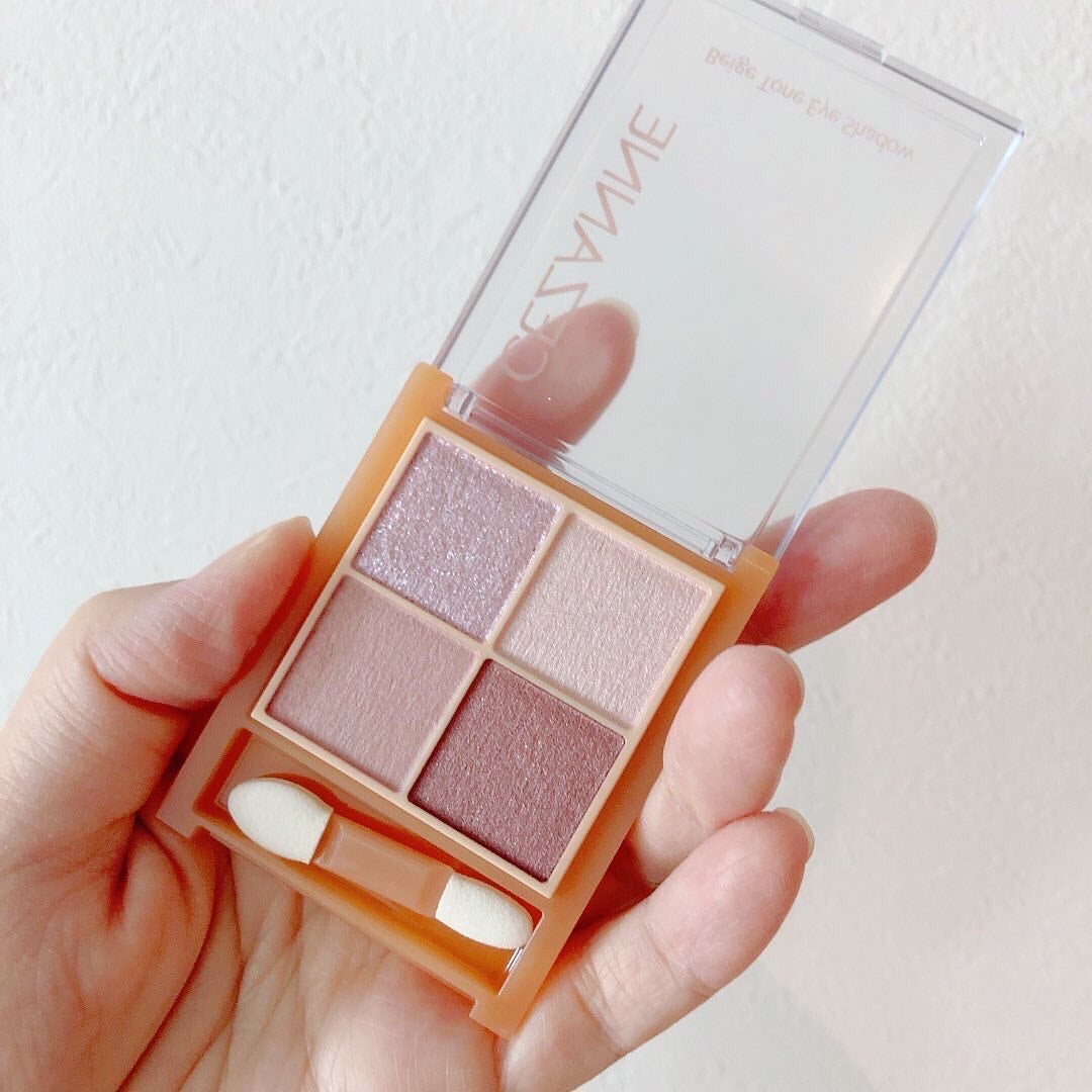 ベージュトーンアイシャドウ/CEZANNE/アイシャドウパレットを使ったクチコミ(3枚目)