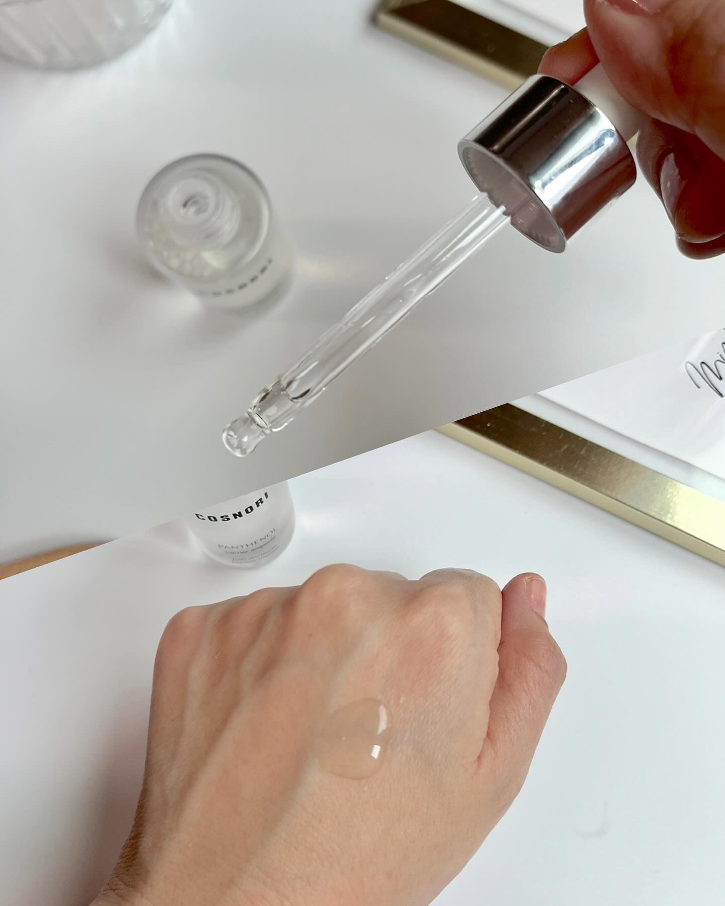 パンテノールバリアアンプル/COSNORI/美容液を使ったクチコミ（3枚目）