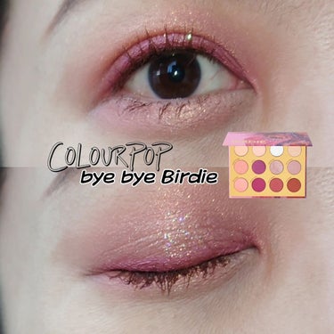 BYE BYE BIRDIE/ColourPop/パウダーアイシャドウを使ったクチコミ（1枚目）