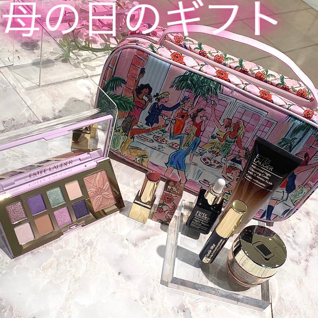 ぽみた/Pomita@美容のお兄さん🥝 on LIPS 「エスティローダーの限定キット今年も始まってますよ!!!!母の日..」(1枚目)