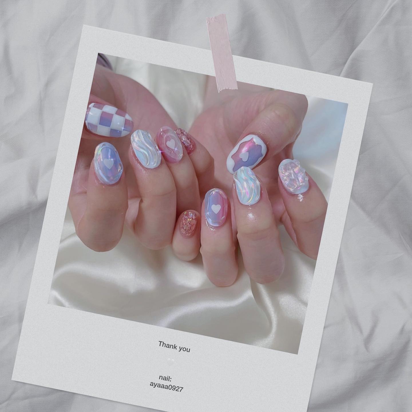 #うるうるネイル,#ワンホンネイル,#ぷくぷくネイルのネイルデザイン