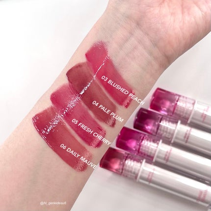 クリスタル グラム ティント/CLIO/リップティントを使ったクチコミ(2枚目)