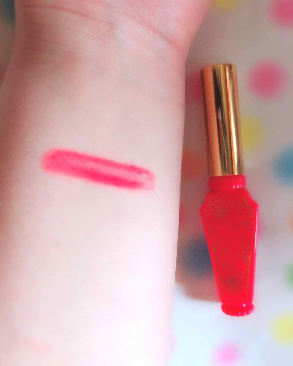 リップティントシロップ/キャンメイク/リップティントを使ったクチコミ（3枚目）