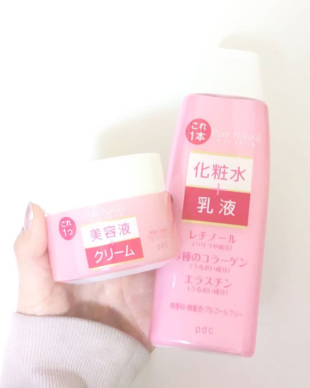 ピュア　ナチュラル　エッセンスローション　リフト　/pdc/オールインワン化粧品を使ったクチコミ（1枚目）