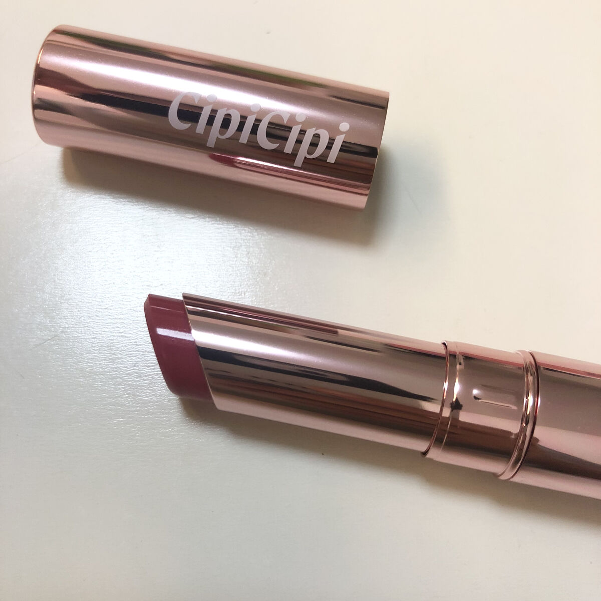 ブリュレリップティント 04 マカロンピンク/CipiCipi/リップティントを使ったクチコミ（2枚目）