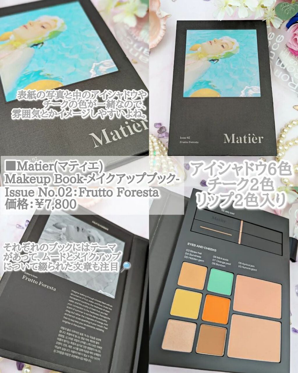 Makeup Book Issue メイクアップブックイッシュ/Matièr/メイクアップキットを使ったクチコミ(3枚目)