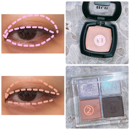 グラムジェリーアイズ/LB/ジェル・クリームアイシャドウを使ったクチコミ(6枚目)