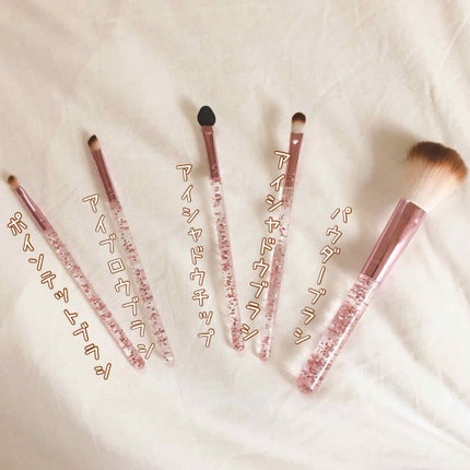 メイクブラシセット/3COINS/メイクブラシを使ったクチコミ(2枚目)