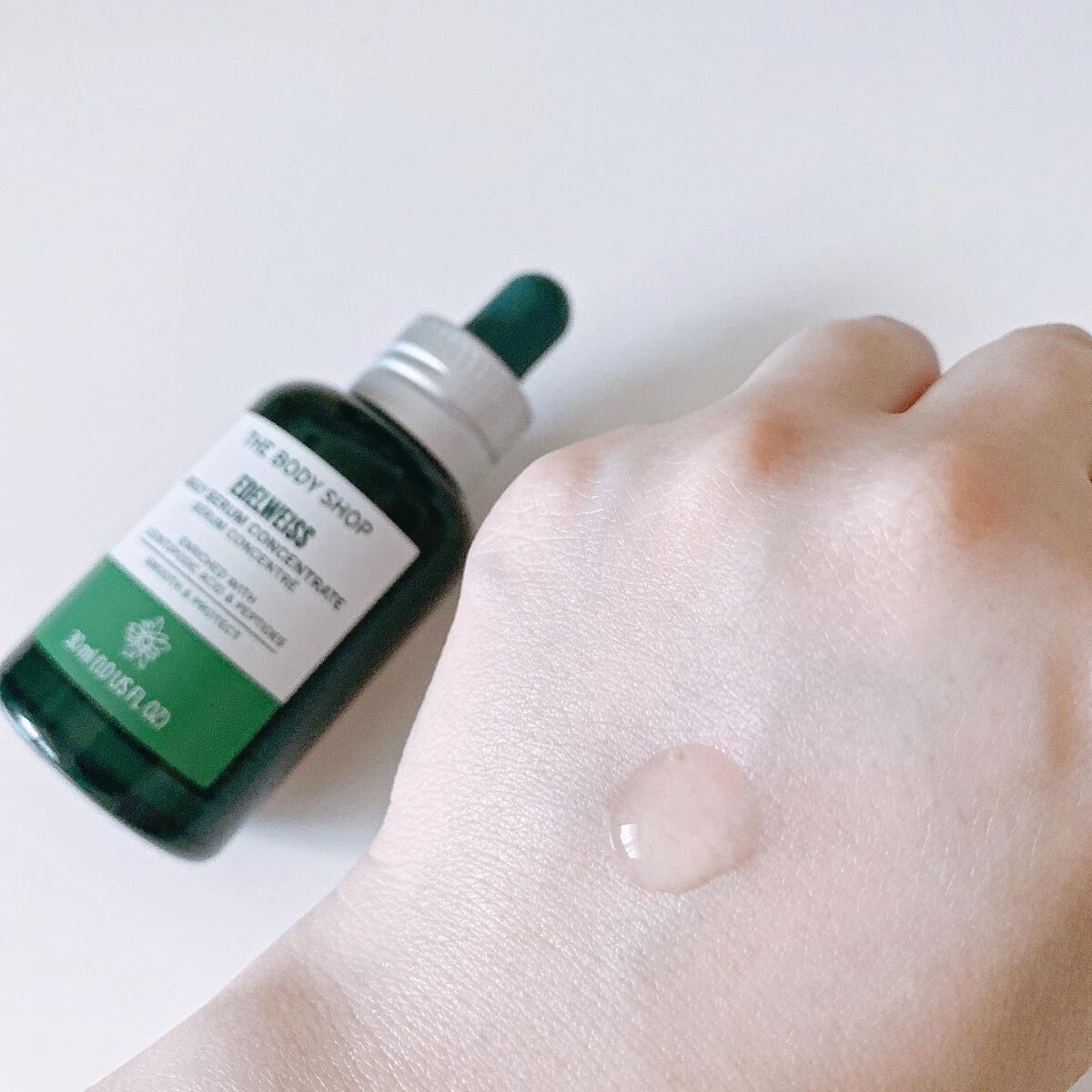 EDW コンセントレート セラム/THE BODY SHOP/美容液を使ったクチコミ（3枚目）