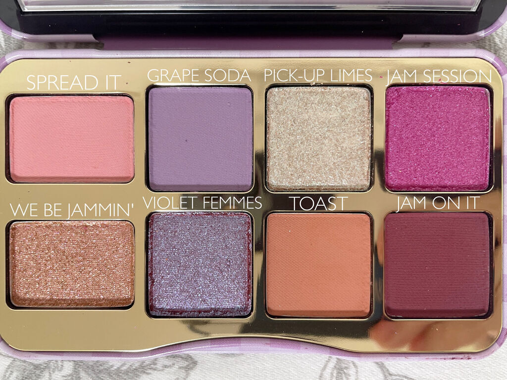  ザッツ マイ ジャム！ ミニ アイシャドウ　パレット ​/Too Faced/アイシャドウパレットを使ったクチコミ（2枚目）