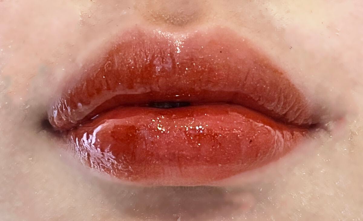 アピュー ジューシーパン スパークリングティント/A’pieu/口紅を使ったクチコミ(1枚目)