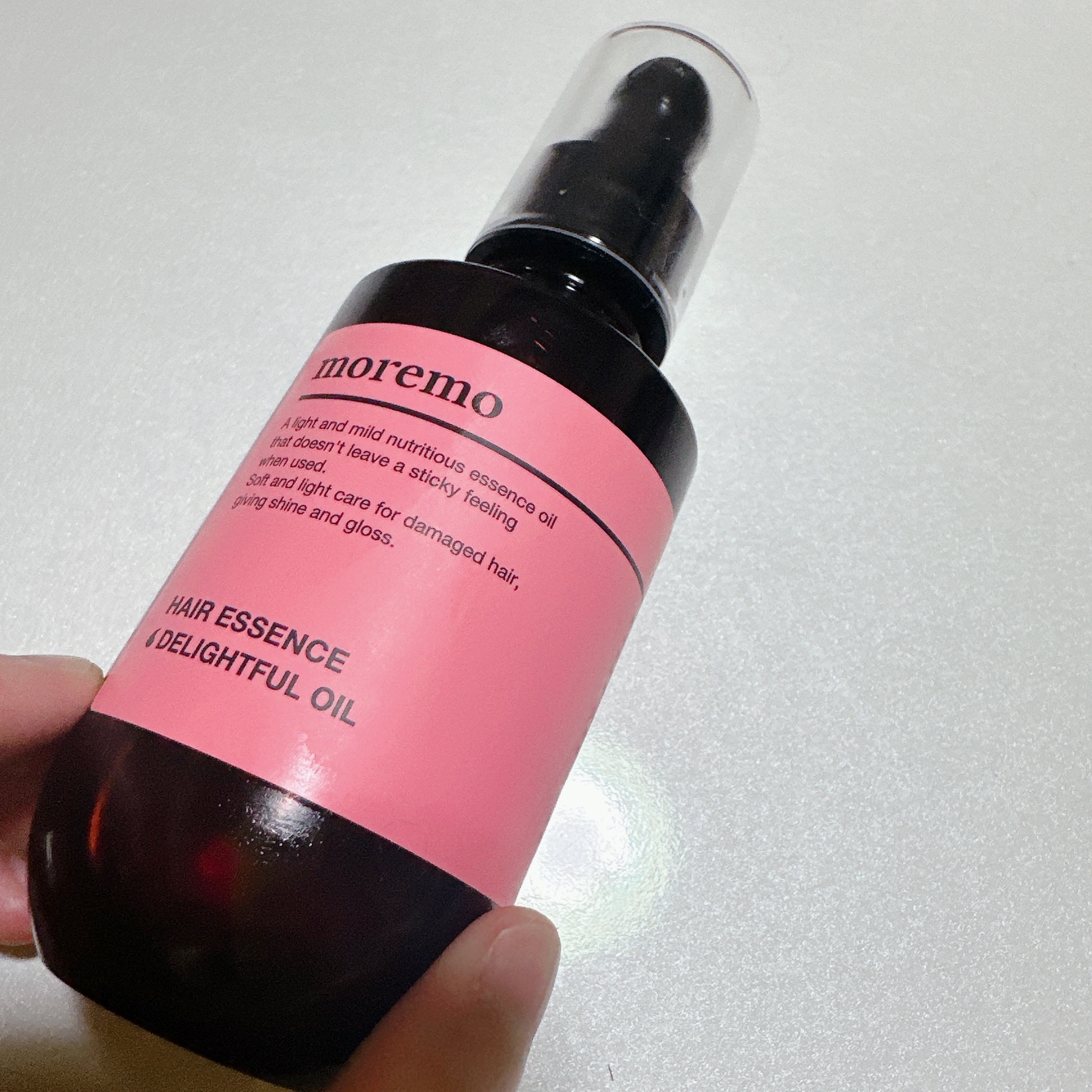 ヘアエッセンスディライトフルオイル 70ml / Hair Essence Delightful Oil 70ml 150ml/moremo/ヘアオイルを使ったクチコミ（2枚目）