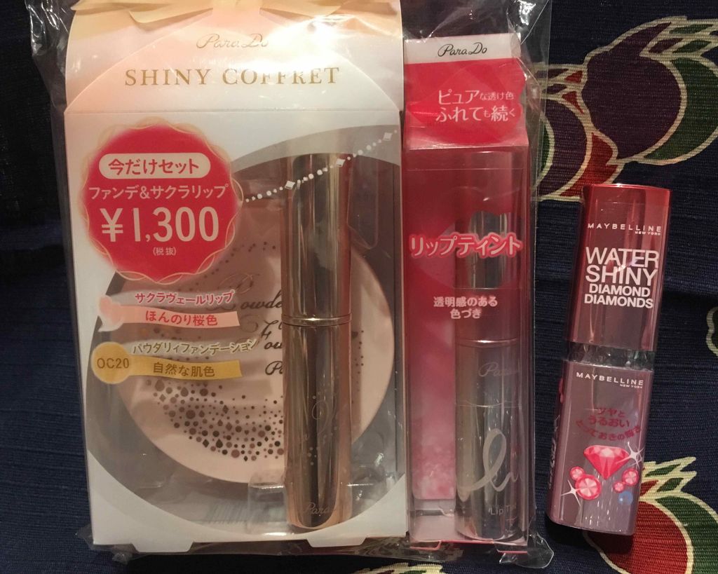 ウォーター シャイニー ダイヤモンドダイヤ/MAYBELLINE NEW YORK/口紅を使ったクチコミ(1枚目)