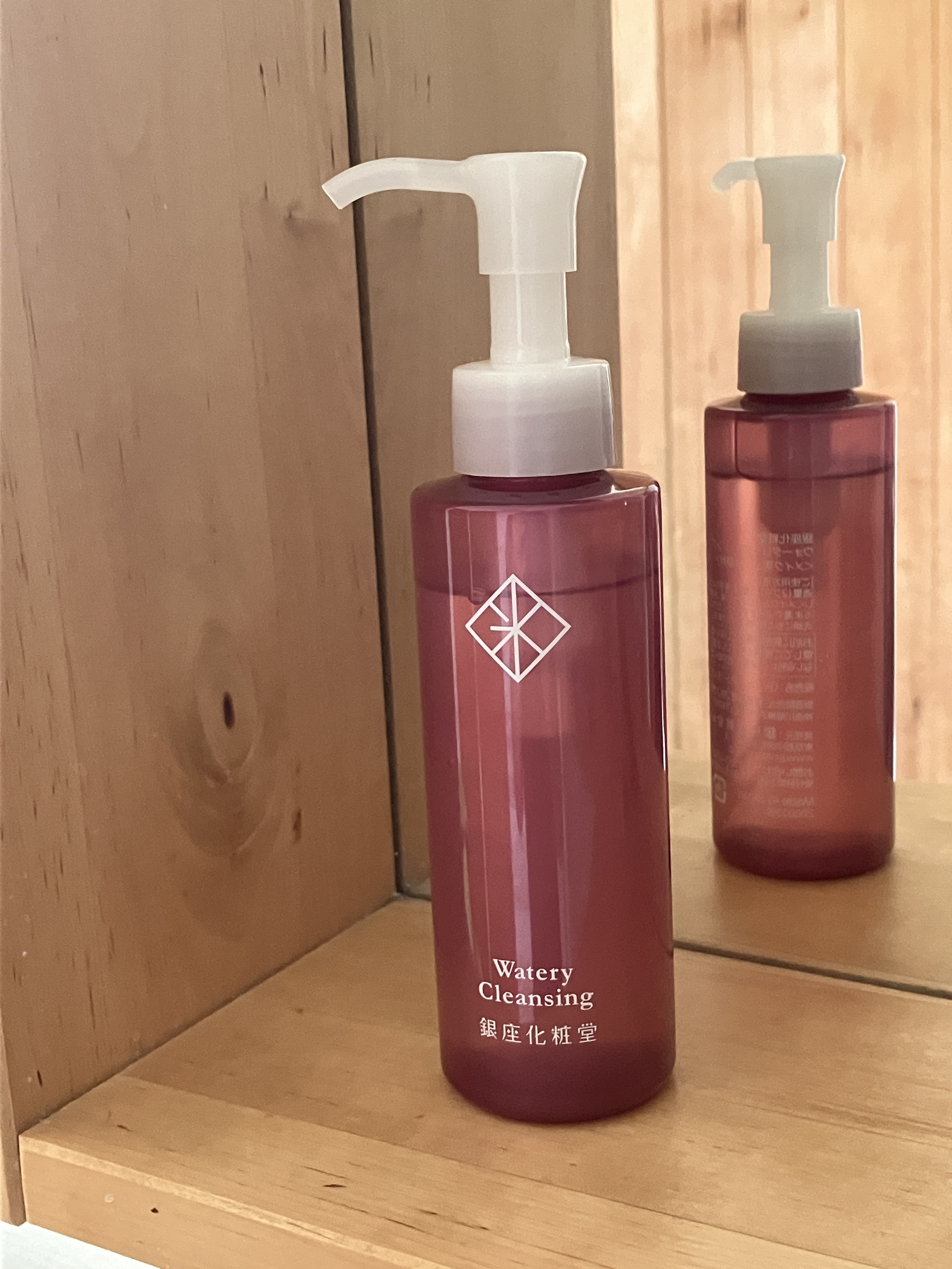 ウォータリークレンジング/銀座化粧堂/クレンジングウォーターを使ったクチコミ（1枚目）
