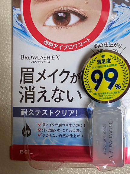 ブロウラッシュEX ブロウコーティング R/ブロウラッシュ/アイブロウコートを使ったクチコミ(2枚目)