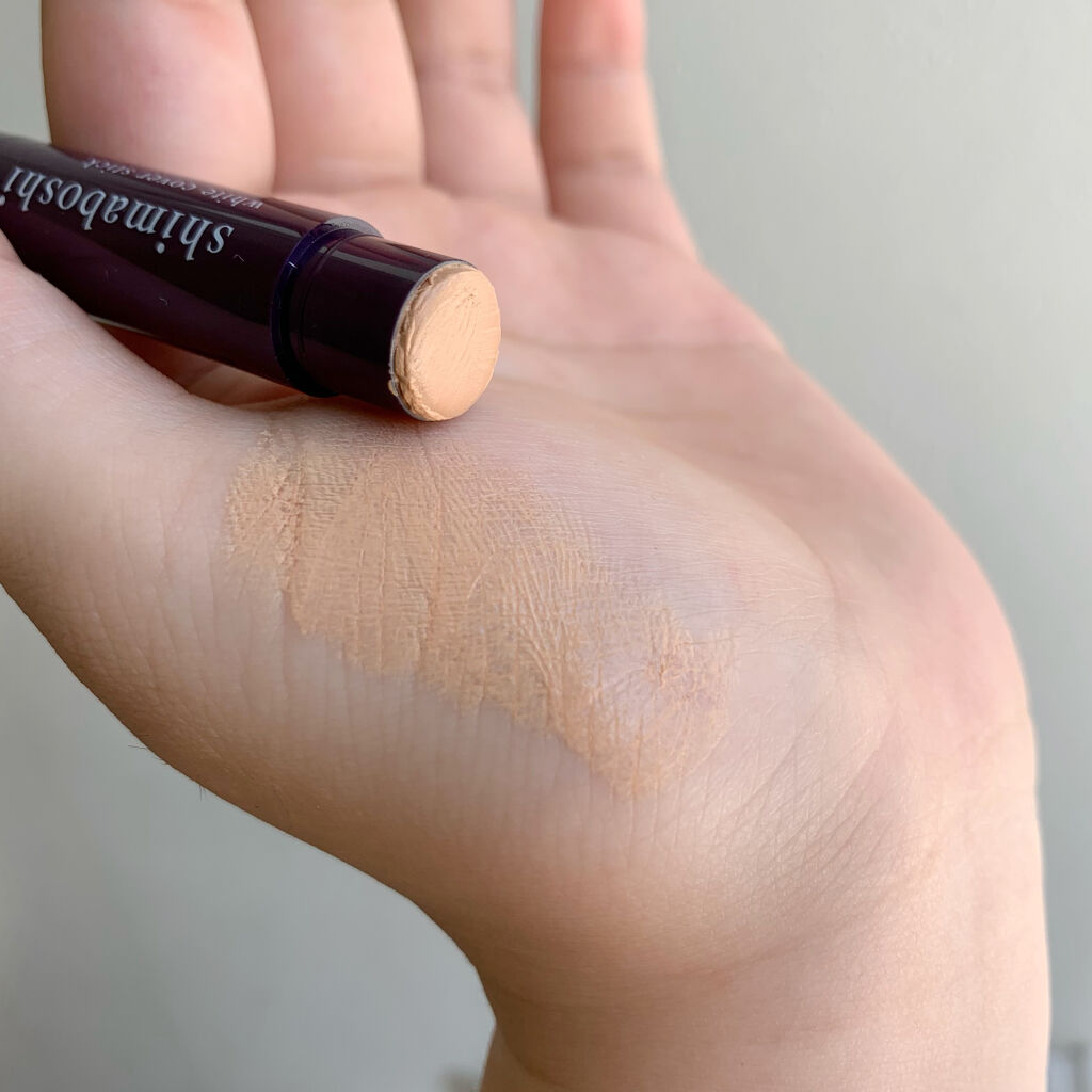 ホワイトカバースティック/shimaboshi/化粧下地を使ったクチコミ（2枚目）