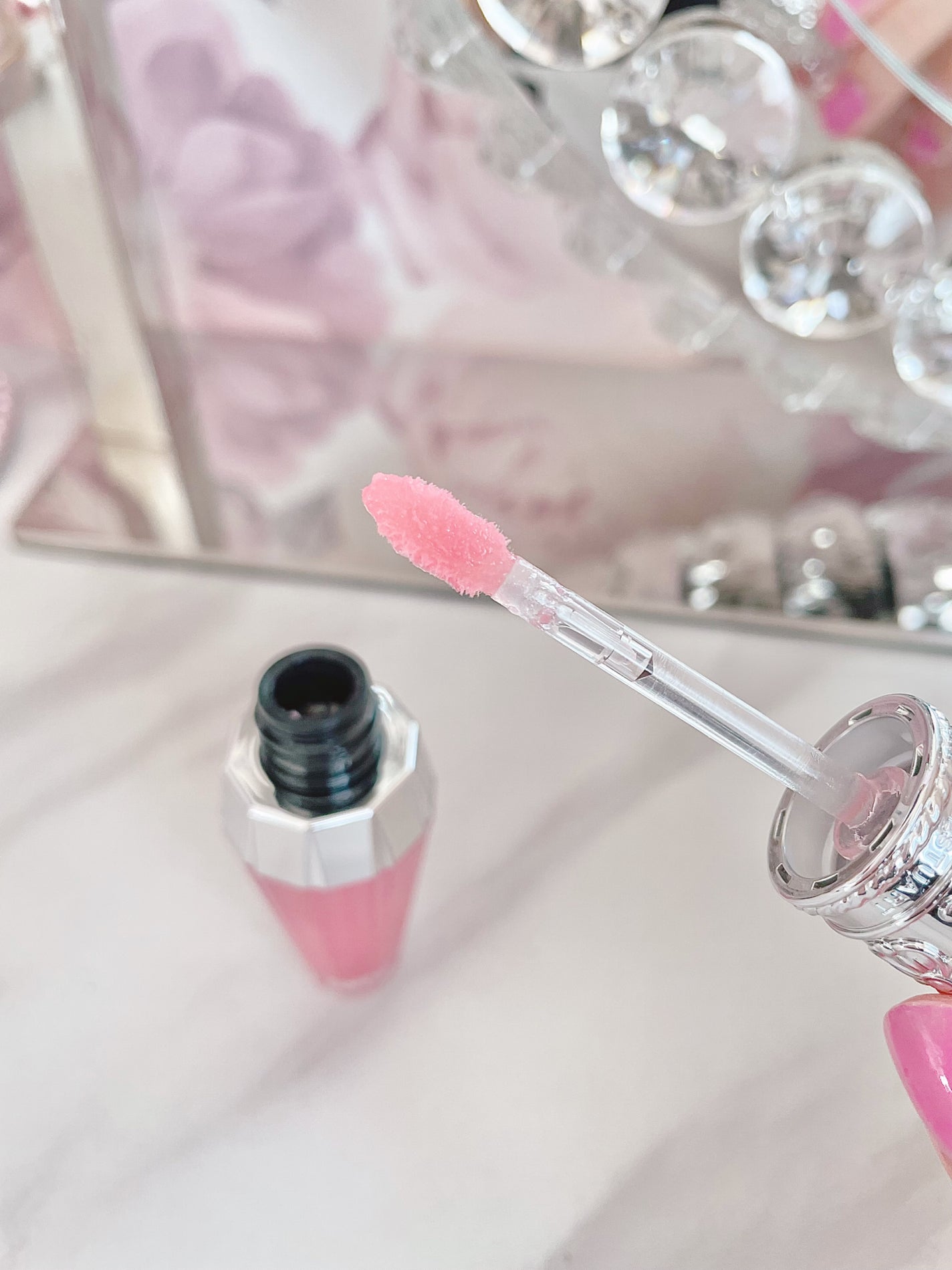 ジルスチュアート クリスタルブルーム リップブーケ セラム/JILL STUART/リッププランパーを使ったクチコミ(4枚目)