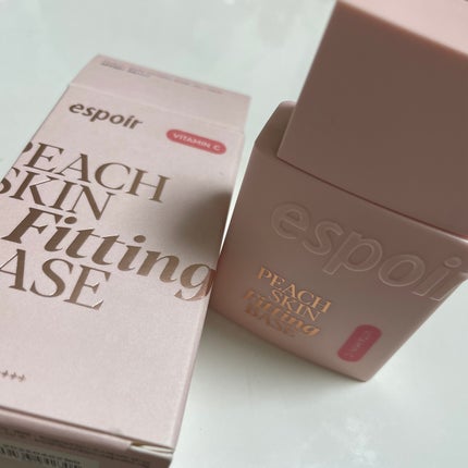 ピーチスキンフィッティングベース オールニュー SPF50 PA++++/espoir/化粧下地を使ったクチコミ(1枚目)