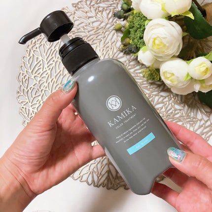 白髪染めカラートリートメント/KAMIKA/ヘアカラーを使ったクチコミ(2枚目)