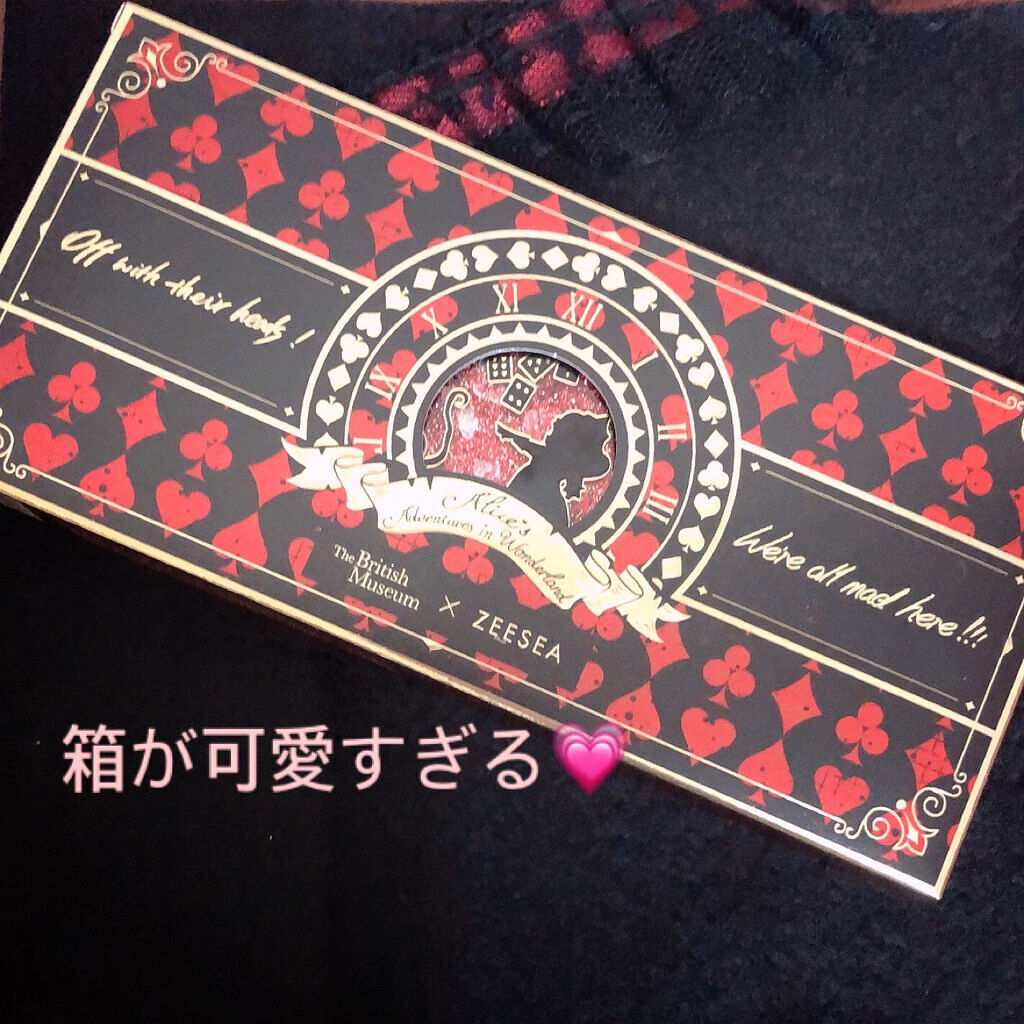 アリスドリームランドシリーズ 12色アイシャドウパレット（ZEESEA×大英博物館）/ZEESEA/アイシャドウパレットを使ったクチコミ（2枚目）