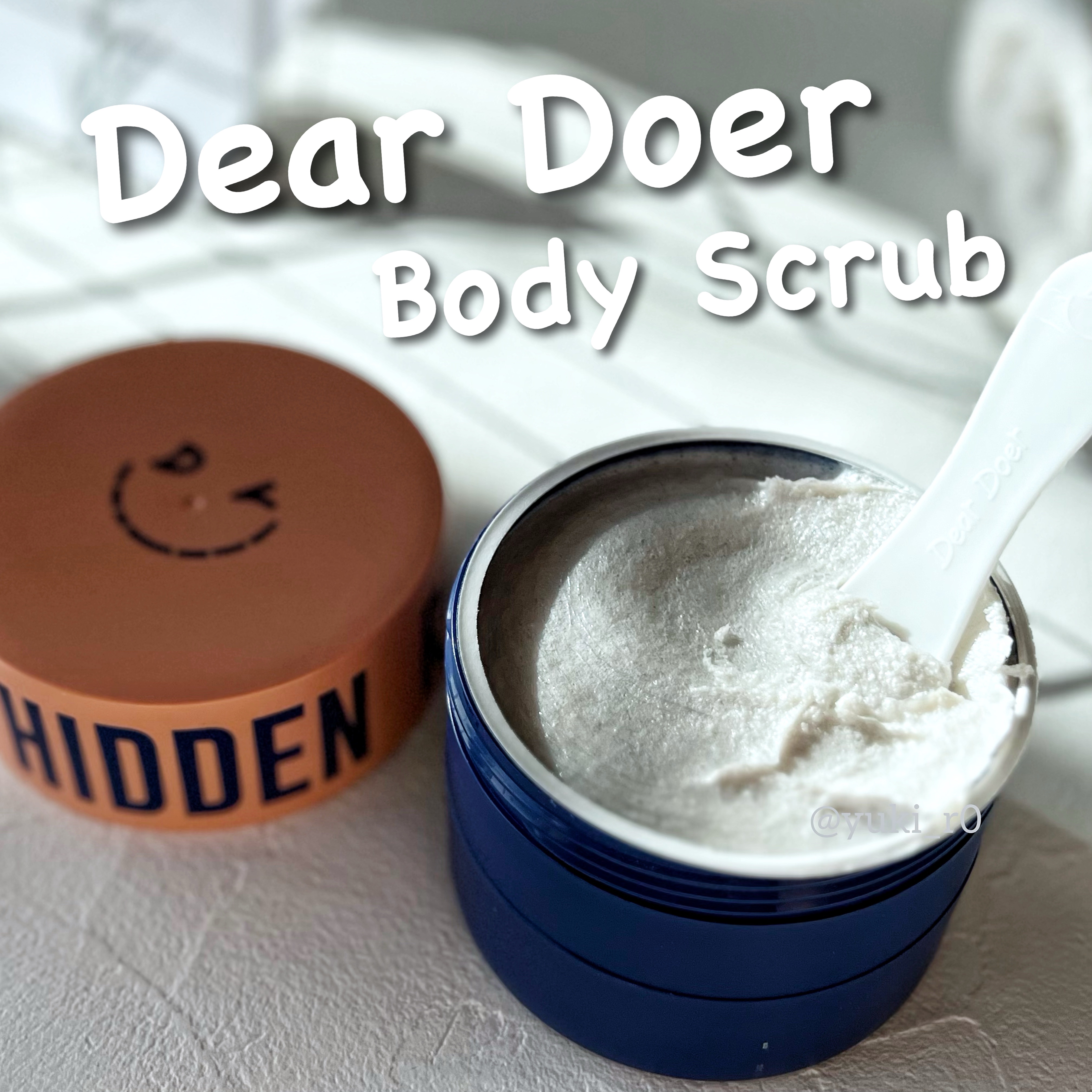 ボディスクラブ（パーライト×ソルト）/DearDoer/ボディスクラブを使ったクチコミ（1枚目）