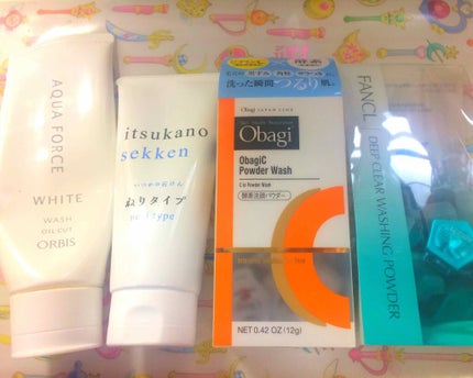 アクアフォースホワイトウォッシュ/オルビス/洗顔フォームを使ったクチコミ(1枚目)