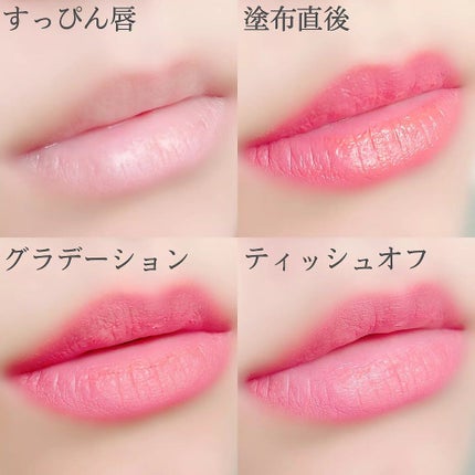 リップアンドチーク ヌードマットティント 02 メロウピンク(Mellow Pink)/CathyDoll/リップティントの画像