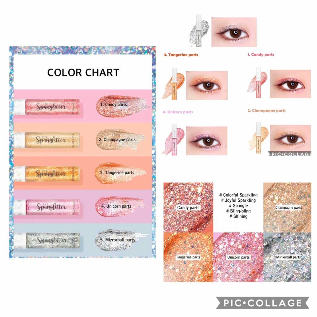 アイスパングルグリッター/HOLIKA HOLIKA/グリッターを使ったクチコミ(4枚目)