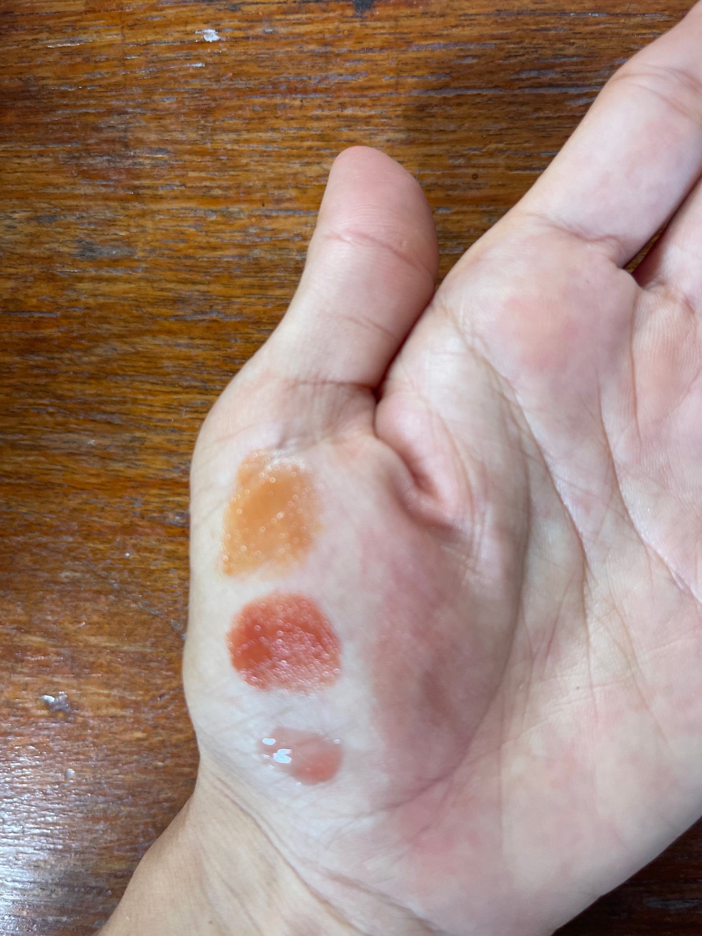 ティント リッププロテクター + モア/ADDICTION/ジェル・クリームチークを使ったクチコミ(3枚目)