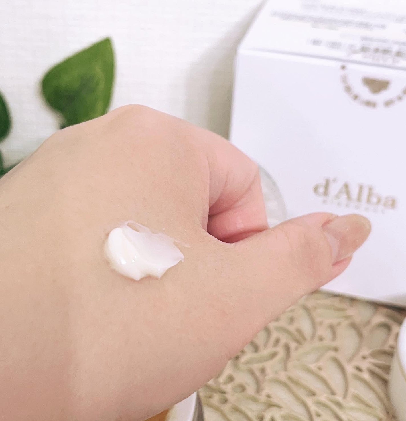 るしふぁー on LIPS 「d'Alba(ダルバ)「ホワイトトリュフダブルセラム&クリーム..」(5枚目)