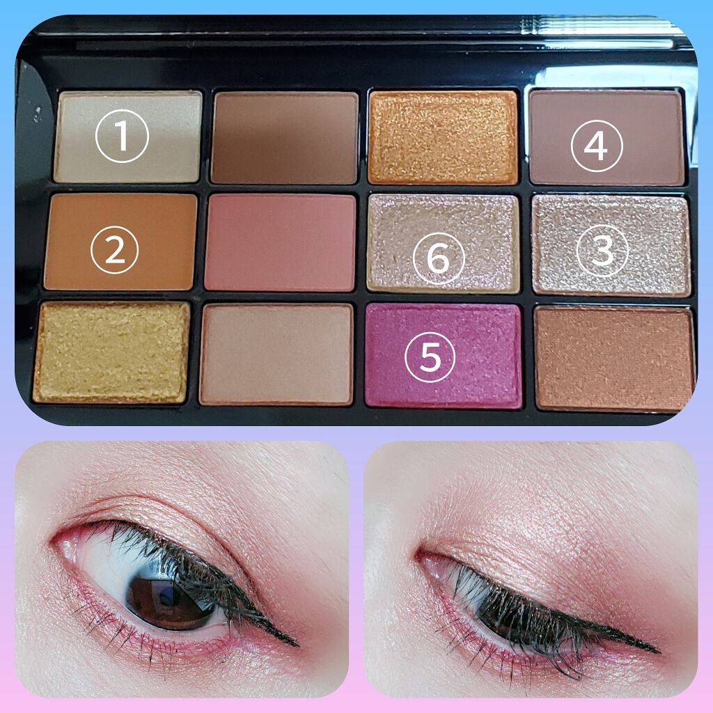 アフターグロー アイシャドーパレット/NARS/アイシャドウパレットを使ったクチコミ（2枚目）