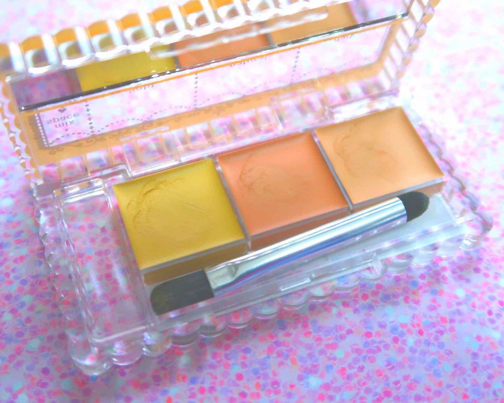 カラーミキシングコンシーラー/キャンメイク/パレットコンシーラーを使ったクチコミ（1枚目）