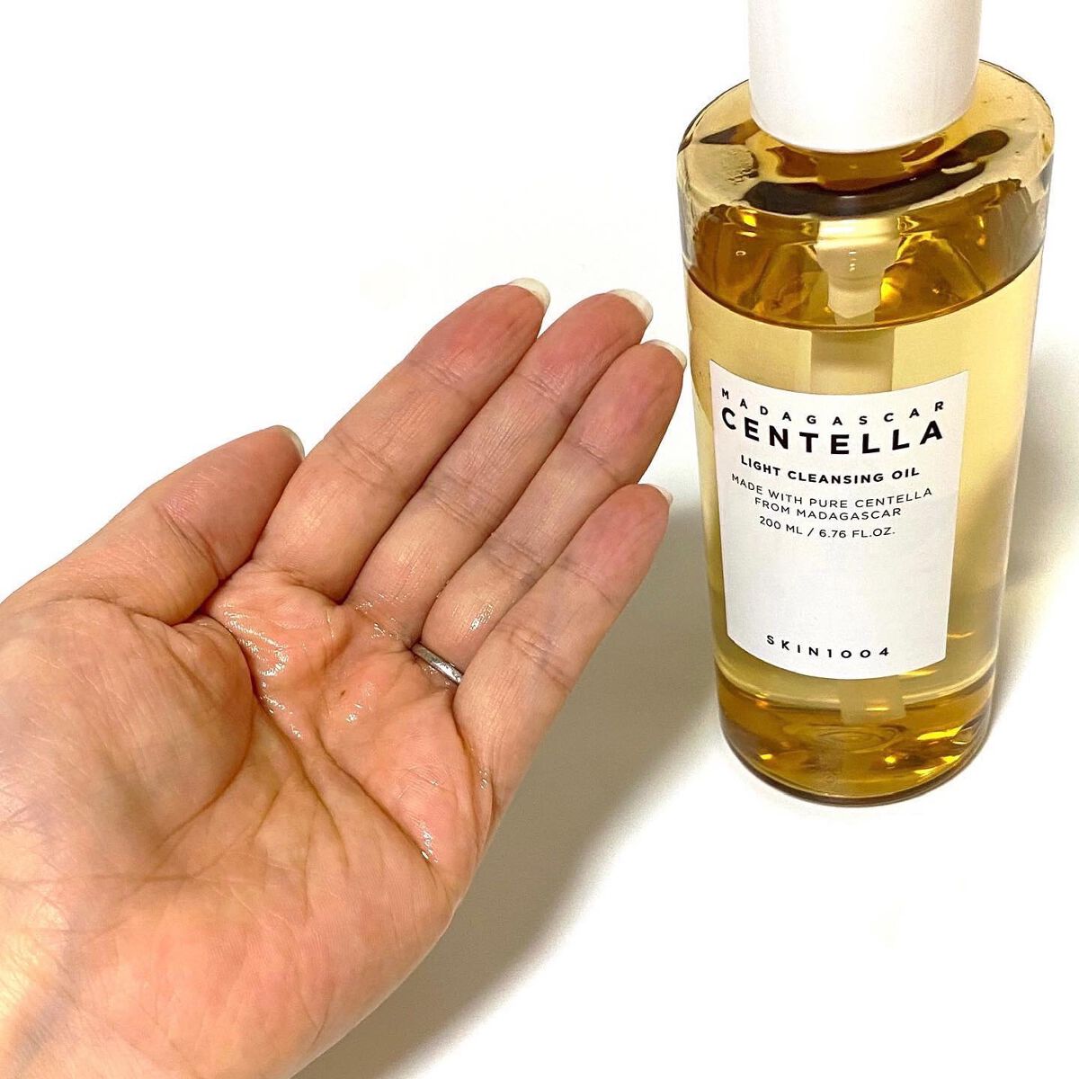 センテラ ライトクレンジングオイル/SKIN1004/オイルクレンジングを使ったクチコミ(6枚目)