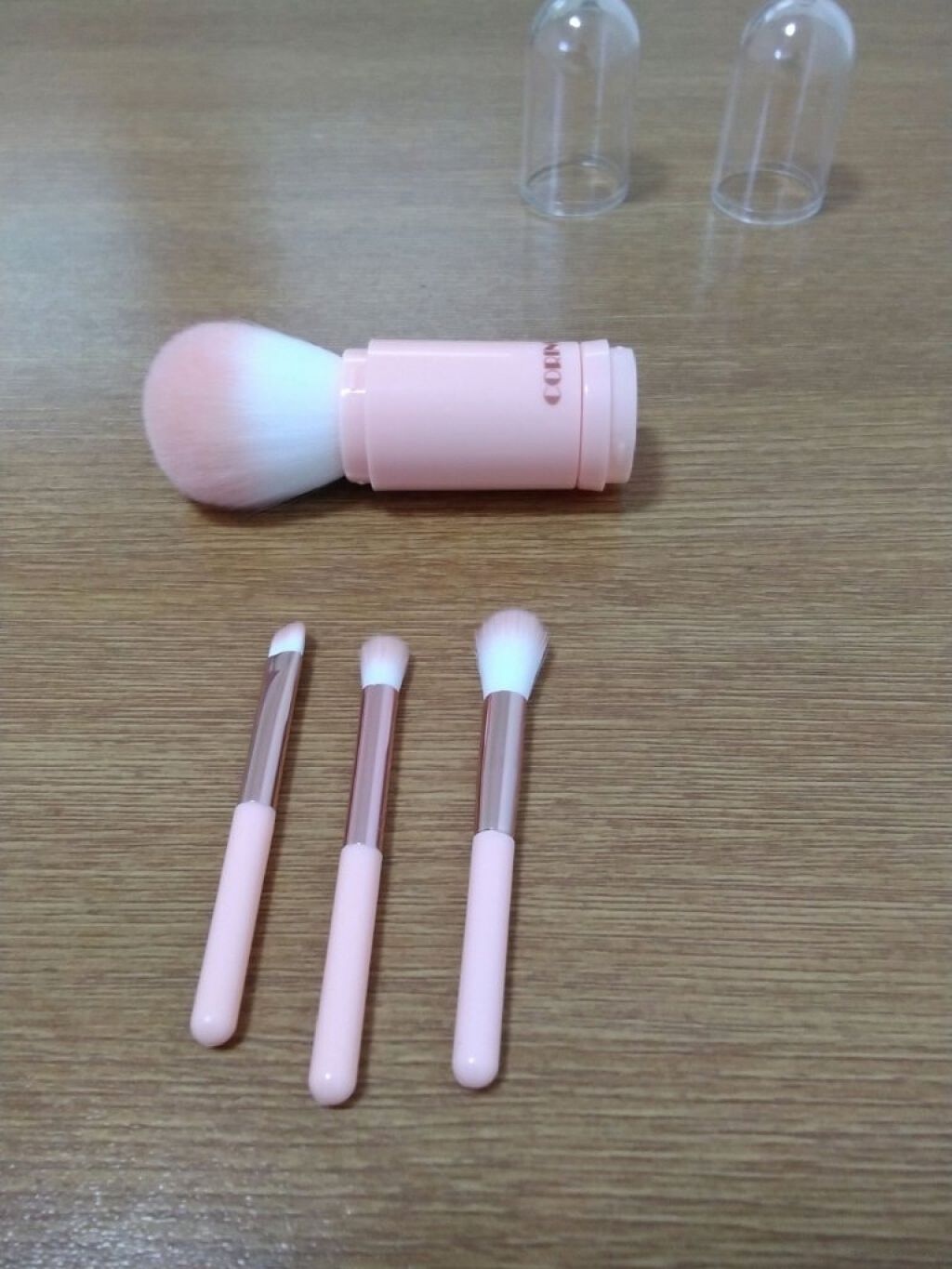 4in1 コットンキャンディーカプセルブラシ/CORINGCO/メイクブラシを使ったクチコミ（3枚目）