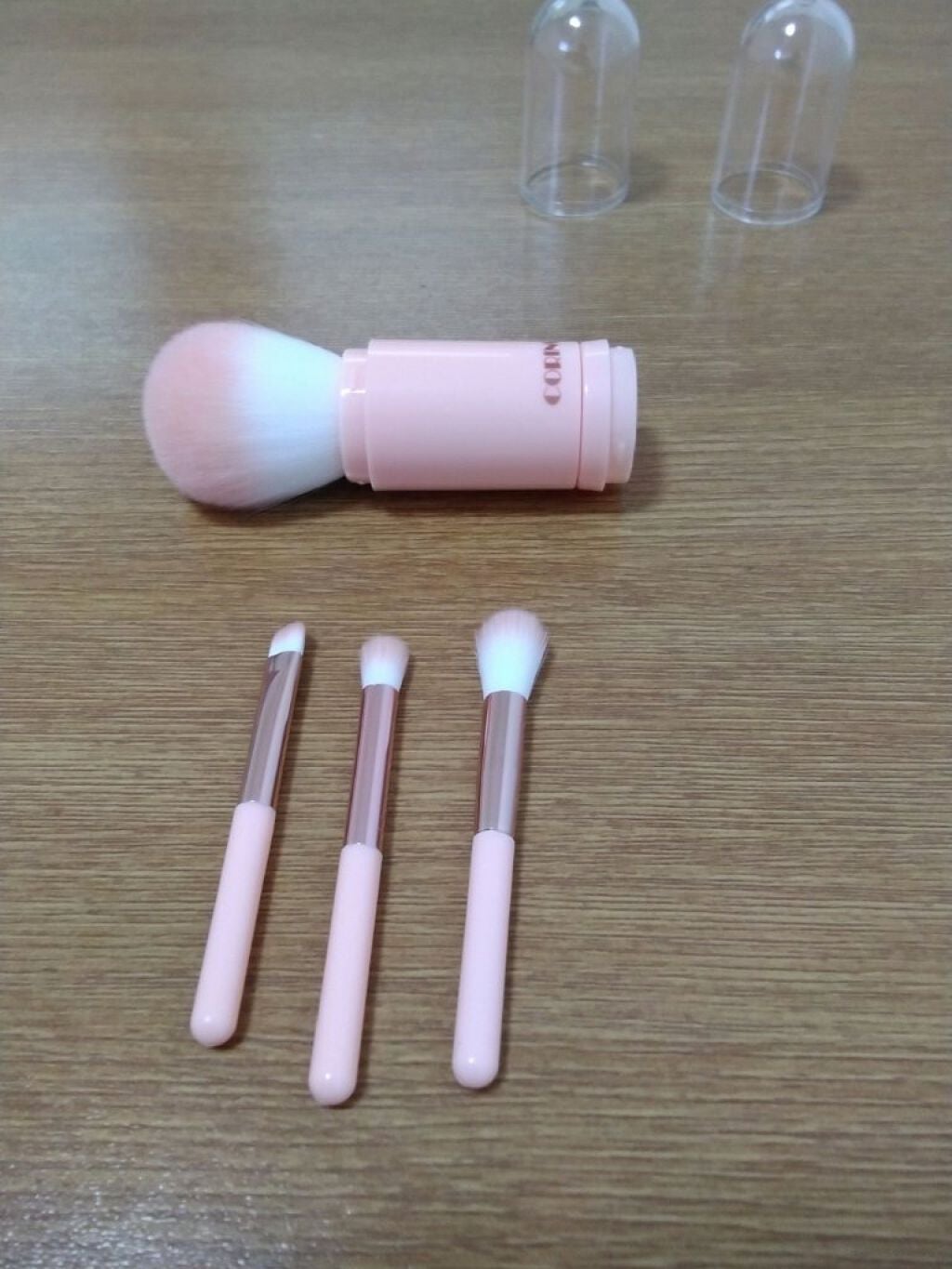 4in1 コットンキャンディーカプセルブラシ/CORINGCO/メイクブラシを使ったクチコミ(3枚目)