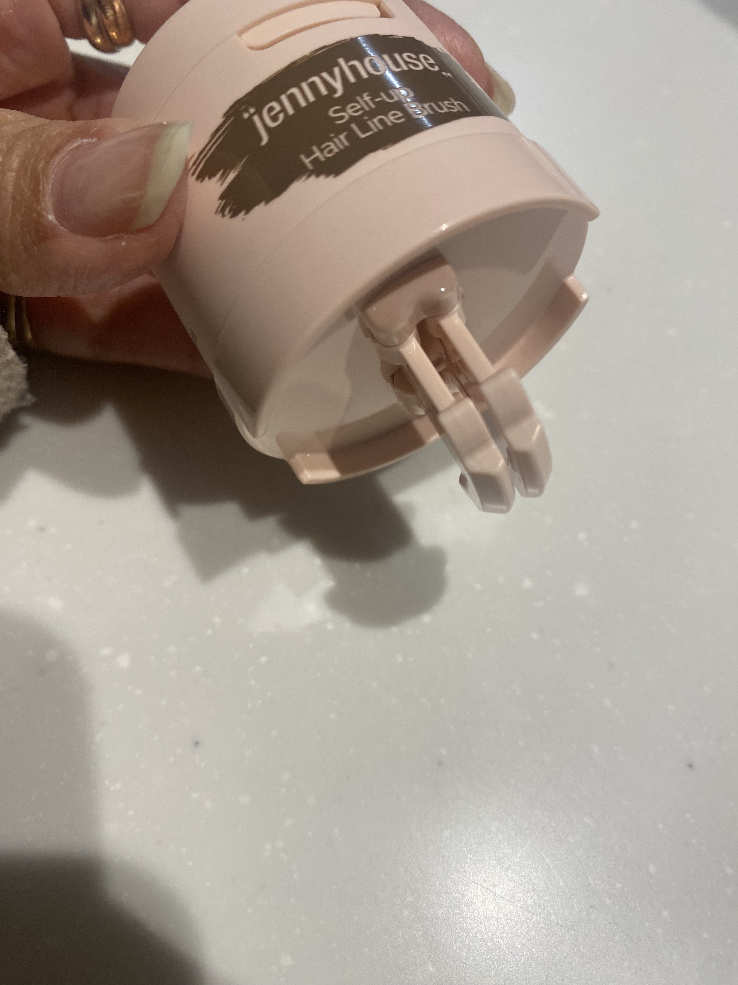 セルフアップヘアラインブラシ/jenny house/ヘアカラーを使ったクチコミ（3枚目）