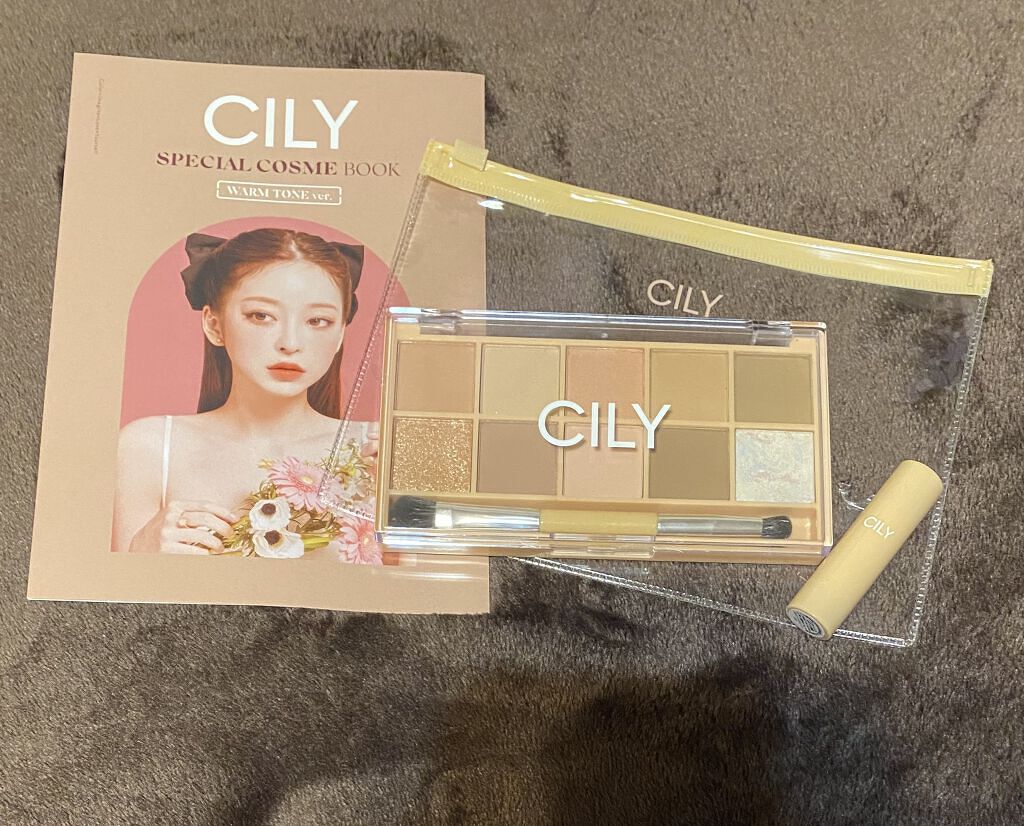 CILY  SPECIAL COSME BOOK  WARM TONE ver./CILY/アイシャドウパレットを使ったクチコミ（2枚目）