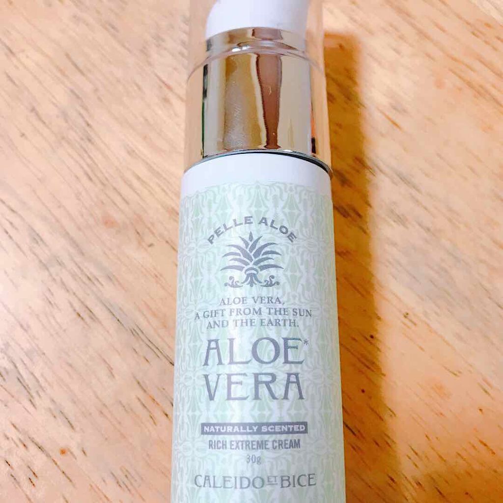 アロエベラリッチエクストリームクリーム/CALEIDO ET BICE/フェイスクリームを使ったクチコミ（1枚目）