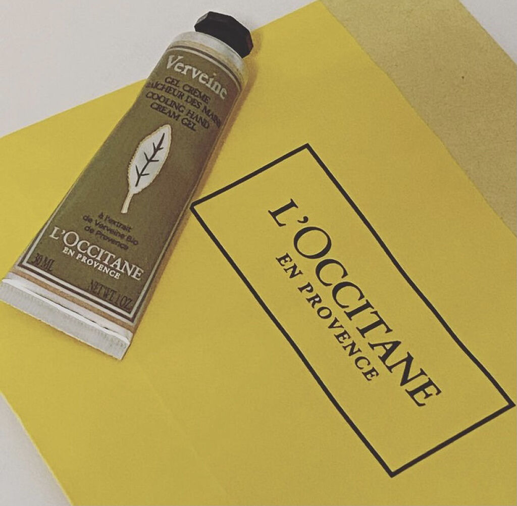 ヴァーベナ アイスハンドクリーム/L'OCCITANE/ハンドクリームを使ったクチコミ（2枚目）