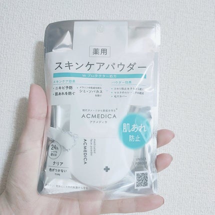 アクメディカ 薬用 フェイスパウダー クリア N/ナリスアップ/プレストパウダーを使ったクチコミ(1枚目)