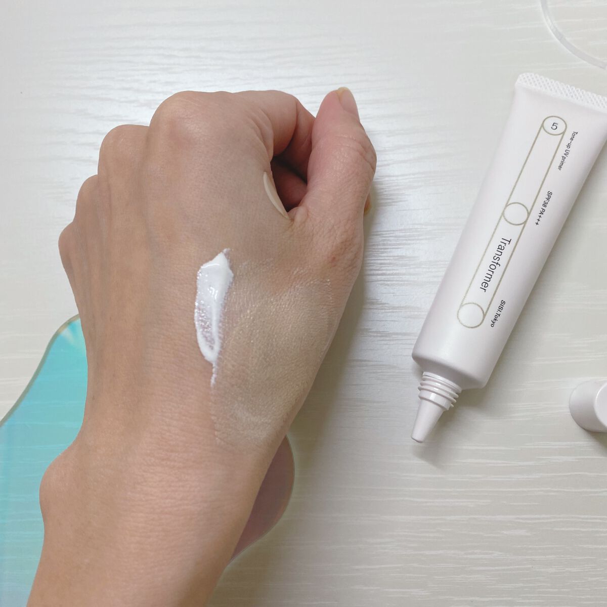 トランスフォーマートーンアップUVプライマー SPF38 PA+++/SISI/化粧下地を使ったクチコミ(3枚目)