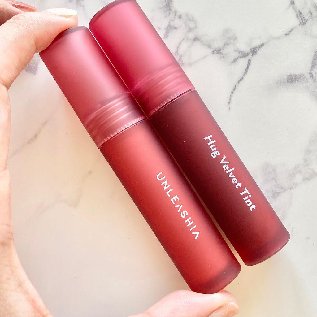 Luv Hug Velvet Tint/unleashia/口紅を使ったクチコミ(6枚目)