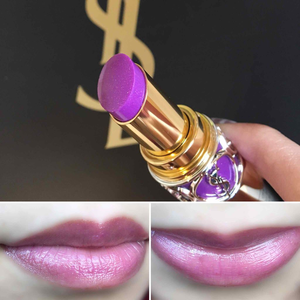 ルージュ ヴォリュプテ シャイン/YVES SAINT LAURENT BEAUTE/口紅を使ったクチコミ(1枚目)