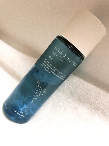 薬用マイクロバブルローション/Macchia Label/化粧水を使ったクチコミ(1枚目)