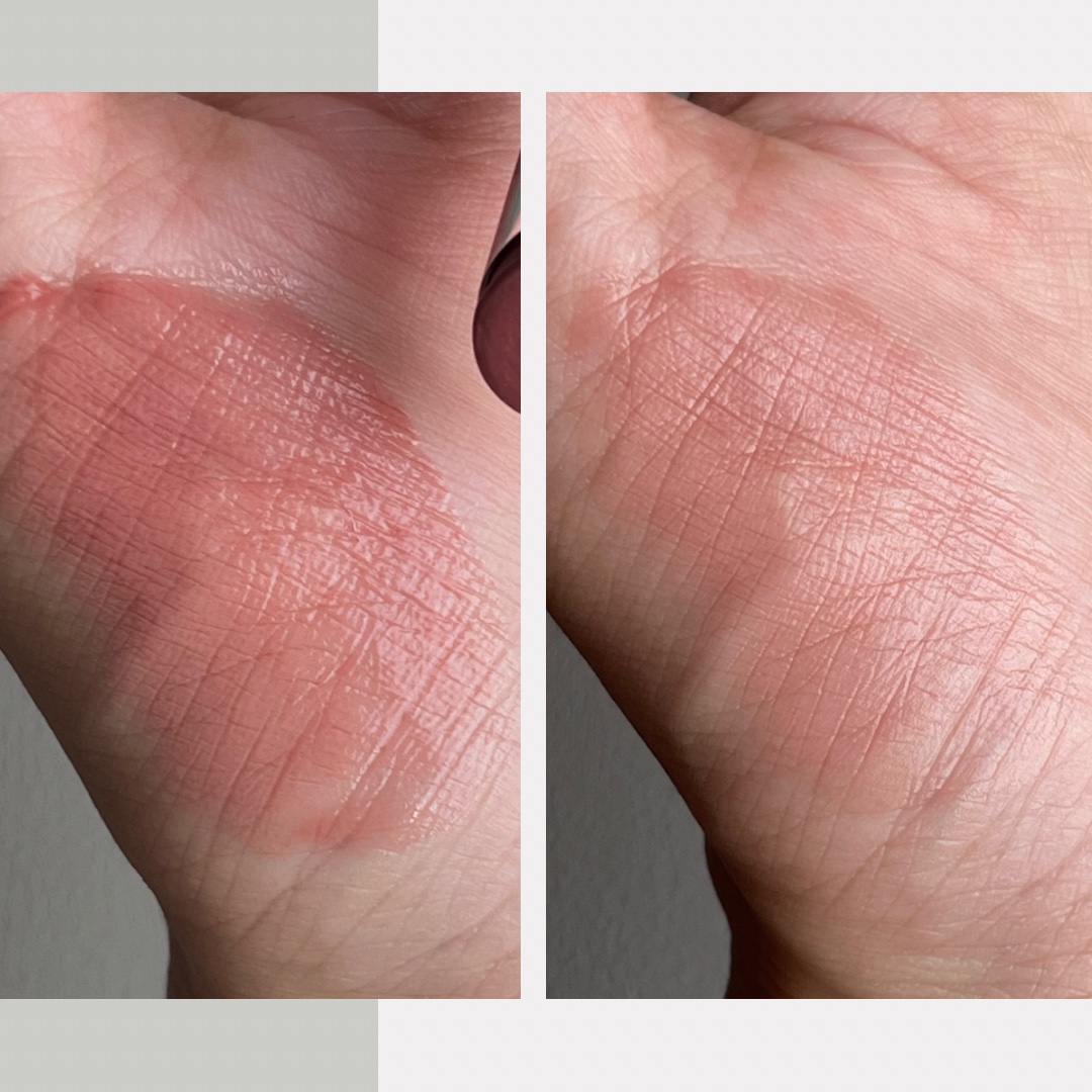 メロウラッピングルージュ 02 ブルーミングムーン/LIPGUARDIAN/口紅を使ったクチコミ（3枚目）